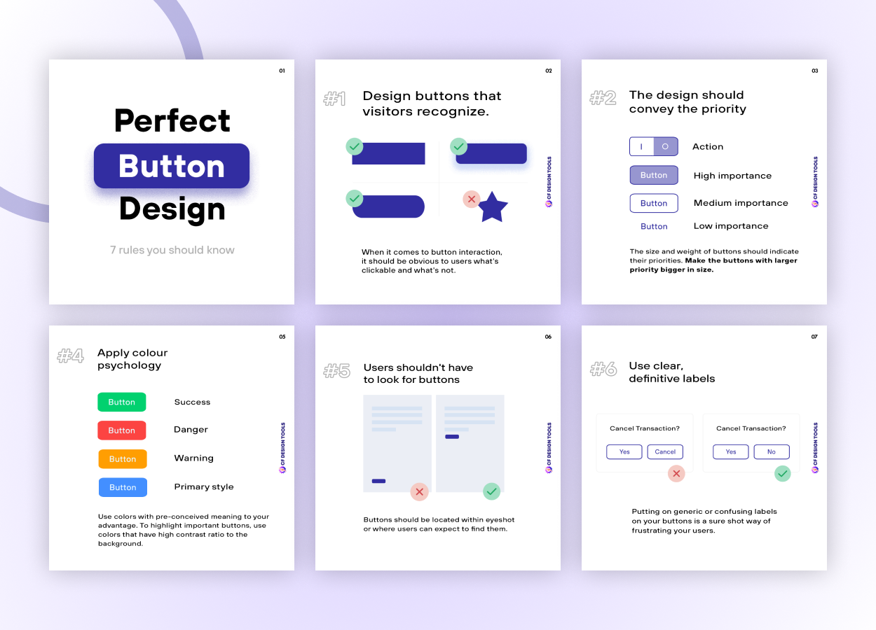 Buttons Design